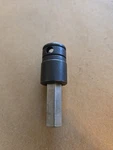 Snap On 3/8" Drive Sae Industrial Finish Hex Bit Driver Socket Usa Gfa12e. Fixed Price $20.00.