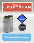 Used Craftsman Shallow Socket Metric 1/2" Drive 18mm 12 Point Cmmt44267 18 Mm. Fixed Price $7.25.