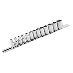 Bikemaster 1/4" Drive 6-point Metric Standard Socket Set W Rail 13 Pieces. Fixed Price $16.69.