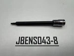 Blue-point Tools New 1/4" Drive T10 Tamper-resistant Long Bit Socket Blptl1410tp. Fixed Price $24.95.