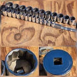 S-k Usa 1/2" Drive 12 Point Metric 24pc Socket Set Shallow 10mm To 36mm Sk Vgc. Fixed Price $249.99.