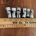 S-k Tools 6pt Swivel Socket Set Usa 3/8" Drive Excellent. Fixed Price $74.99.