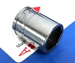 Snap-on Tool 3/8" Drive 17mm 6-point Flank Xtra Shallow Socket Yfsm171 New. Fixed Price $34.95.