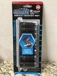 Power Torque 9 Piece 3/8 Inch Drive 6 Point Sae Impact Socket Set. Fixed Price $14.40.