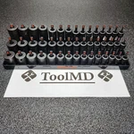 Snap-on Tools New 45pc 3/8" Drive Metric Impact Shallow / Semi Deep Master Set. Fixed Price $1195.00.