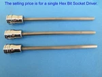 Snap-on Fa7le Extra Long 7/32" Hex Socket Driver 3/8 Drive Looks Unused. Fixed Price $12.75.