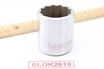 Thorsen 527m 27mm 12 Point 1/2" Drive Metric Chrome Socket Usa. Fixed Price $12.99.
