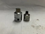 Set Of 2 Snap-on External Pipe Plug Sockets Ppm516 1/2" And Ppm410a 3/8". Fixed Price $46.95.