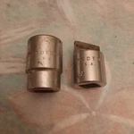 Vintage Proto 3/8 Dr 9/16 Socket 12 Pt #5218 & Drag Link 11/16 #5244 Usa.. Fixed Price $14.00.