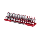 Hansen Socket Organizer 3/8" Drive Tray Standard Sae Inch Regular & Deep Usa. Fixed Price $13.97.