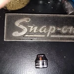 Snap On Socket 8mm 3/8"dr "clearence" Short Rfsm8 6pt New!!. Fixed Price $12.99.
