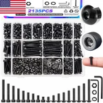 2135pcs M3 Screws,4mm-35mm Metric Screws Nuts And Bolts Assortment Kit,12.9 & 10. Fixed Price $30.87.