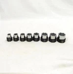 Rare Vtg Craftsman Tools 3/8" Drive Sae Socket Set Plastic Grip Wrap 9 34334 Usa. Fixed Price $84.99.