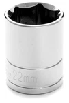 Wilmar W32222 Performance Tool 1/2 In. Drive 22mm 6 Point Socket. Fixed Price $3.46.