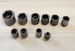 10 Proto Professional Impact Sae Socket Set 3/8" Drive15/16 3/4 11/16 5/8 9/16". Fixed Price $62.32.