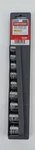 Craftsman - 9 Piece 3/8" Drive 12 Point Easy Read Metric Socket Set 934566 New. Fixed Price $19.99.