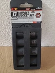 Performance Tool 8 Piece Sae Impact Socket Set 3/8" Drive M588db. Fixed Price $12.35.