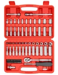 Yiyitools 74 Pcs 1/4" Drive Socket Set,1/4-inch Master One Size. Fixed Price $43.31.