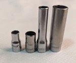 Snap-on Snap On 1/4" Drive Socket Tes7 7/32" Stmd8 Tmd10 5/16" Sim14 7/16". Fixed Price $32.10.
