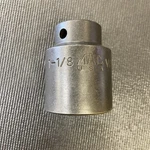 Mac Tools 1/2" Drive 1-1/8 6pt Shallow Impact Socket Vp366r. Fixed Price $28.00.
