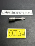 Vintage 1955 Snap-on Flathead Tipped 3/8" Drive Socket F-25-c Usa. Fixed Price $13.95.