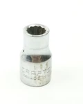 Craftsman -g- 7/16" 12 Point Shallow Chrome Socket 1/2" Drive 47501 Usa. Fixed Price $4.69.