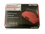 Sunex 9pc 3/8" External Star Impact Sockets Bits Set Tools Drive New 3670se. Fixed Price $35.57.