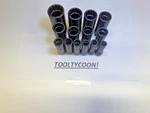 Snap-on Tools Usa 214simdfmya New 14pc 3/8 Drive Metric Deep 12pt Impct Sckt Set. Fixed Price $449.87.