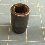 Vintage Snap-on P-180 9/16" 6-point 1/2" Drive Impact Socket Usa. Fixed Price $9.56.
