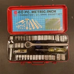 Champion 40 Pc. Metric-inch Combination Drive Socket Set. Fixed Price $19.00.