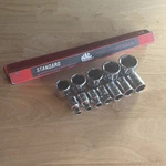 Mac Tools Sae Shallow Socket Set 3/8" Drive 6 Point 12pc W/ Tray Sx126tr Usa. Fixed Price $149.95.
