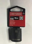 Craftsman 18 Mm X 3/8" Dr Impact Socket - 6 Pt Cmmt 15846 Free Usa Shipping. Fixed Price $9.96.