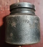 Snap-on Im482 3/4" Drive 1-1/2" Or 38mm 6 Point Impact Socket - Usa Made. Fixed Price $21.95.