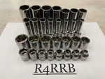 Snap-on Tools Usa New 30pc 3/8 Drive Metric Fdx Shallow & Deep Double Socket Set. Fixed Price $699.95.