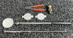 Blue-point 6pc Tool Bundle W/mag Ext + Inspect Mir Snap Ring Gauges Swivel. Fixed Price $35.00.