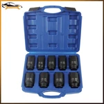 29mm-38mm 9pcs Drive Metric Axle Hub Nut Socket Deep Impact Set. Fixed Price $33.13.