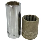 Williams Sd-630 H-1234 6 Point Deep And 12 Pt Standard Socket 2 Pcs Set, Usa. Fixed Price $22.50.