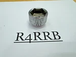 Snap-on Tools Usa New 3/8" Drive 27mm Metric Chrome 6pt Oil Filter Socket A127. Fixed Price $49.95.