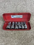 New Britain 6pc.3/8 Drive U Joint Socket Set Sae Vintage Original Box. Fixed Price $29.00.