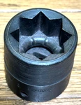 Snap On Tools 1 Sae 8 Point Double Square 1/2" Drive Impact Power Socket. Fixed Price $40.00.