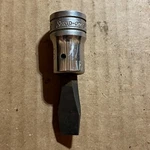 Snap-on Sw28a 1/2" Drive Flat Head Slotted Bit Socket - C. Fixed Price $18.00.
