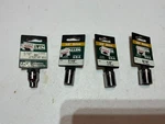 Nos Allen Brand Sae 3/8 Shallow Sockets 12 Pt 4 Pc Set 5/16, 7/16-9/16 Usa Made. Fixed Price $12.50.