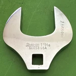 Snap-on Tools Usa 1/2" Drive Sae Size 1-13/16" Open-end Crowfoot Wrench Sco58. Fixed Price $54.86.