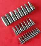 New Kobalt Tools 25pc 1/4" 3/8" 1/2" Drive Sae Hex Bit Driver Socket Set. Fixed Price $39.83.