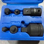 6-piece Chrome Vanadium Impact Socket Adapter Set With Durable Case - Heavy Duty. Fixed Price $26.99.