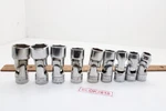 Snap On Fsum 10-19mm3/8" Div 9 Pc 6 Pt Swivel Universal Metric Socket Set -16mm. Fixed Price $349.99.