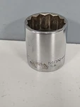 Craftsman 1/2" Drive 1-1/8" 12 Point Shallow Socket Sae -v-47516 Usa. Fixed Price $5.00.
