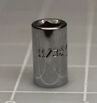 Mac Tools Usa 11/32in. 6 Point 1/4" Drive Shallow Socket M116r. Fixed Price $9.44.