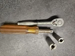1940s Snap On 9/32 Drive Midget M70-m Ratchet M-4 Driver & Mc-44 Mc-45 Sockets. Fixed Price $65.00.