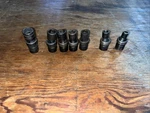 Snap On 7-pc 3/8 Dr 6-pt Flank Shallow Impact Swivel Socket Set 8 10 12-15 17. Fixed Price $174.99.